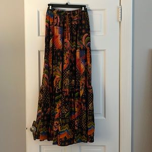 Farm Rio Macaw Island Maxi Skirt